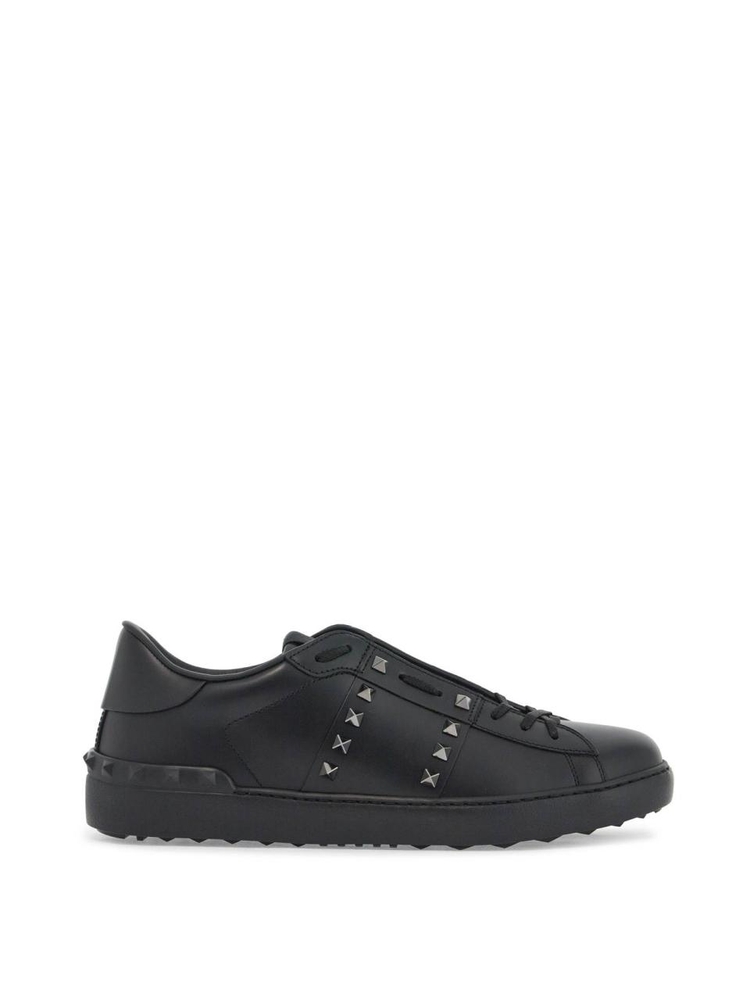 발렌티노 가라바니 SS25 open rockstud untitled sneakers 6Y2S0931BXE NERO/NERO