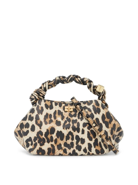 가니 SS25 bou handbag A6494 LEOPARD