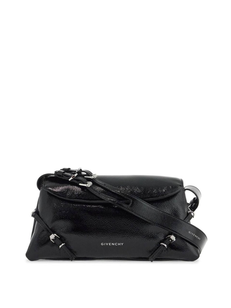 지방시 FW24 ptit voyou shoulder bag in patent BB5104B25Y BLACK