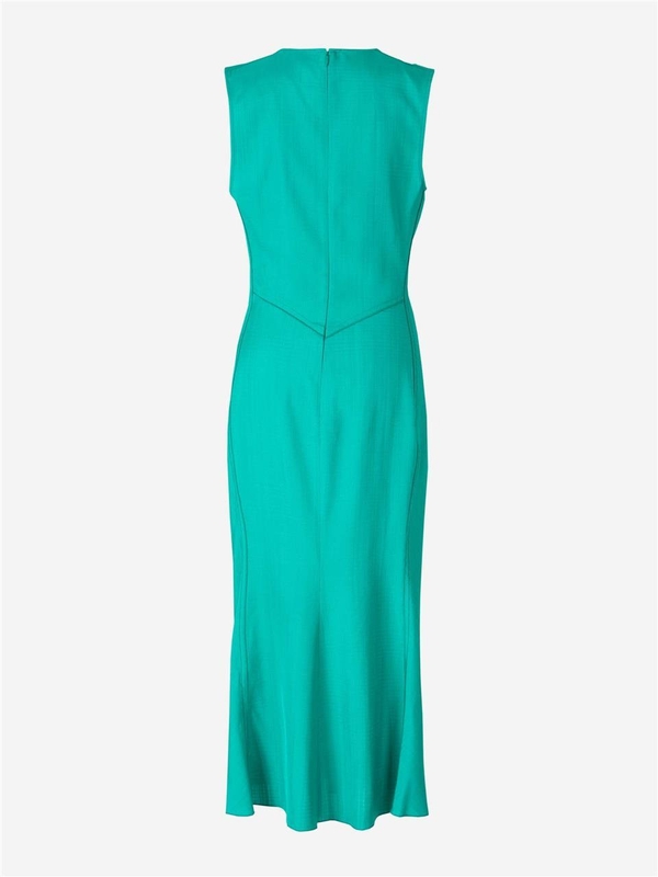 빅토리아베컴 SS25 Ruched Midi Dress 1125WDR006142A One Color