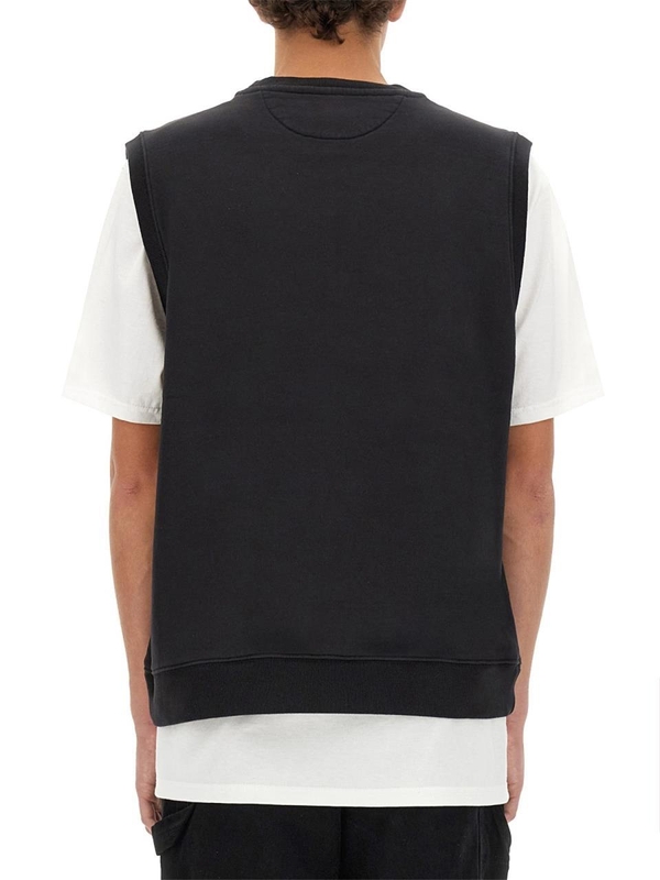 스투시 FW23 SWEAT VEST. FA118524_BLAC BLACK