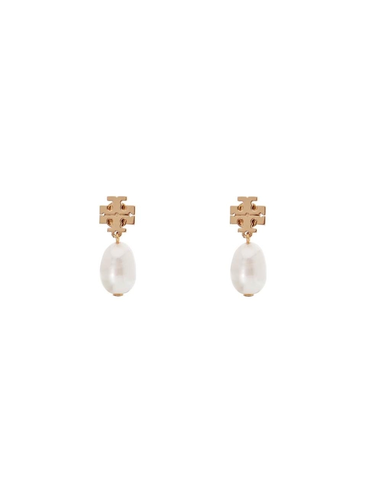 토리버치 SS25 kira earring with pearl 65156 TORY GOLD / IVORY