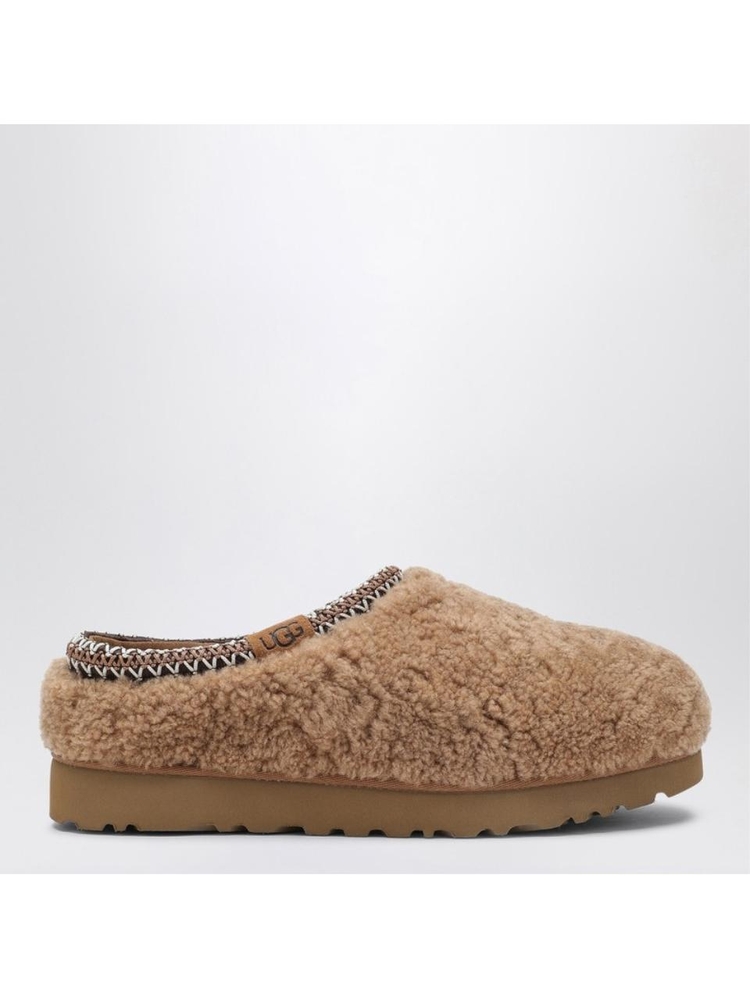 어그 FW24 UGG Tasman Maxi Curly chestnut-coloured slipper 1158356EF Brown