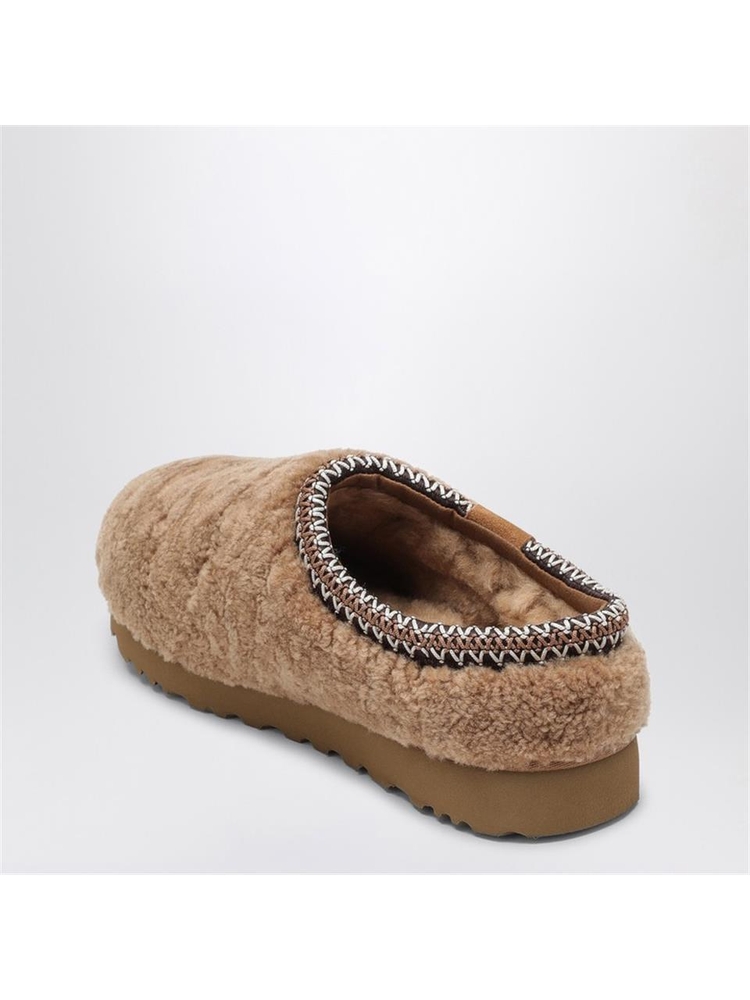 어그 FW24 UGG Tasman Maxi Curly chestnut-coloured slipper 1158356EF Brown