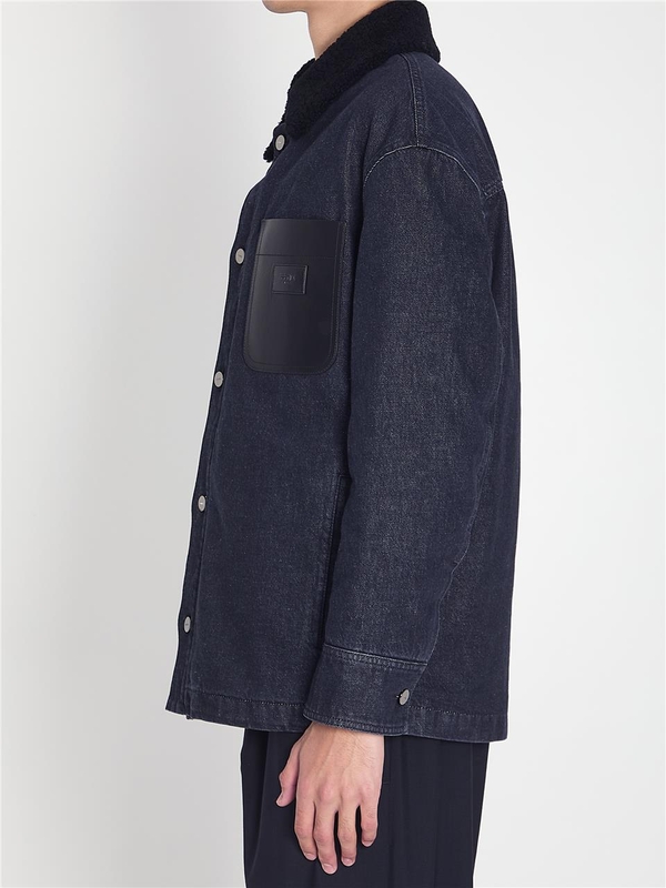 펜디 FW24 Denim jacket FW1363_ATK7_FOQA1 BLACK