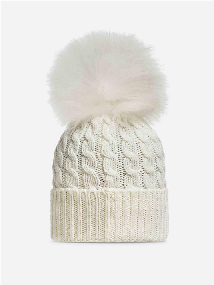 몽클레르 그레노블 FW24 Wool Hat with Pompom J2098 3B00008 One Color