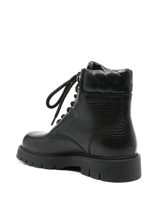 보테가베네타 FW24 Stivaletto Haddock in pelle 796451V4EP01001 Black  