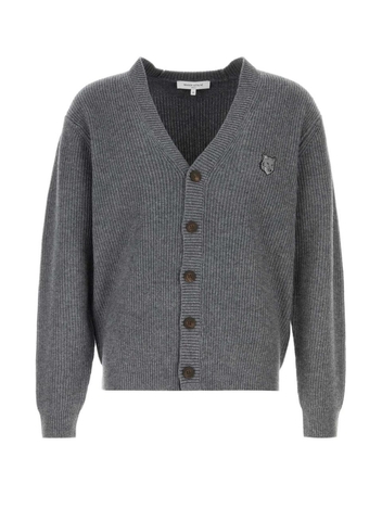 메종키츠네 FW24 MAISON KITSUNE KNITWEAR NM00501KT1093 H131 Grey