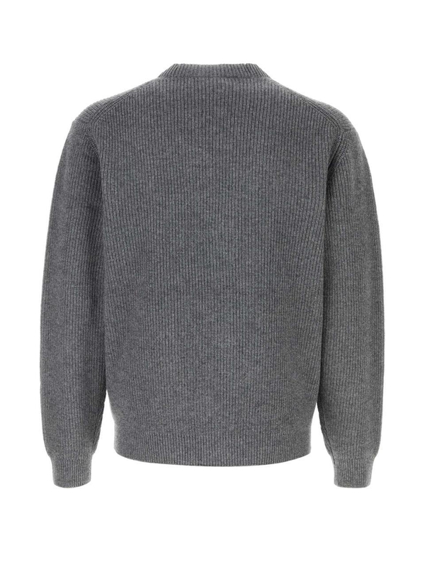 메종키츠네 FW24 MAISON KITSUNE KNITWEAR NM00501KT1093 H131 Grey