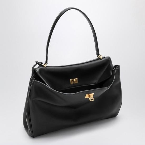 [해외배송] 24FW 발렌시아가 숄더백 7897722AA4V P BALEN 1000 Black