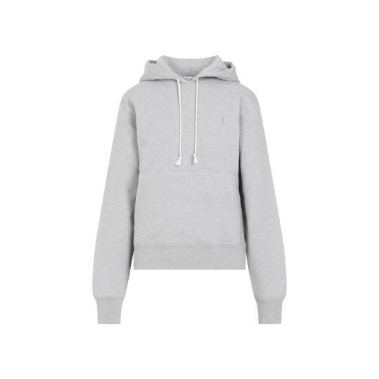 [해외배송] 24SS 생로랑 후드 티셔츠 778559 Y37PU 1403 GRIS CHINE