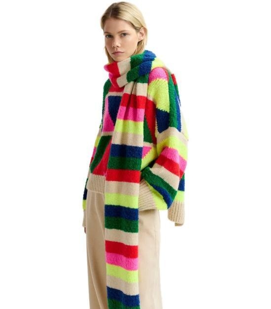 [해외배송] 24FW 에센셜앤트워프 머플러 스카프 GARIS G1MR Multicolor