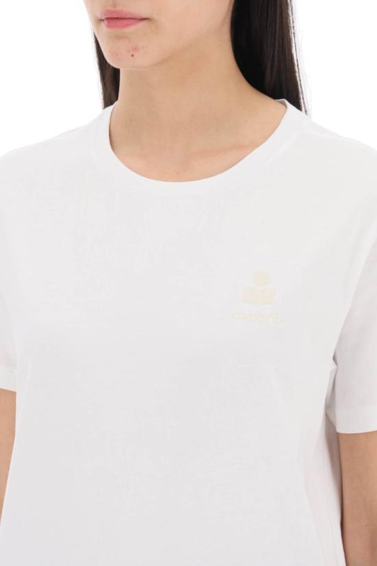 [해외배송] 25SS 이자벨마랑에뚜왈 반팔 티셔츠 TS0070FA A1N98E20WH WHITE