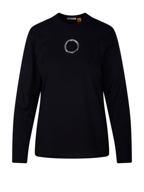 [해외배송] 24FW MONCLER GENIUS WILLOW SMITH 반팔 티셔츠 8D00001 89AHD 999 BLACK