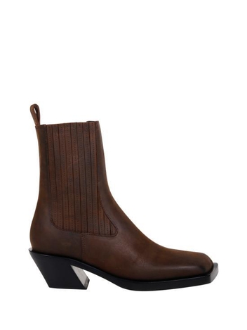 [해외배송] 24FW 아미나 무아디 부츠 CHIARA CHELSEA BOOT 40 CALF WAXED BROWN