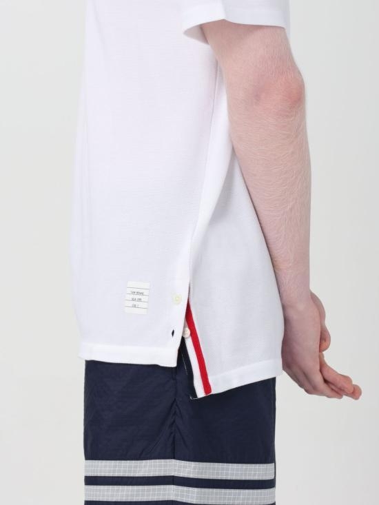 [해외배송] 24SS 톰브라운 반팔 티셔츠 MJS056A00050 100 White