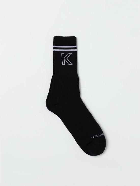 [해외배송] 24SS 칼라거펠트 양말 805506501101 BLACK Black