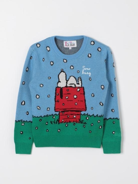 [해외배송] 24FW  키즈  세인트바쓰 풀오버 PRC0007 SNOOPY BUSY 33 EMB 02335G Multicolor