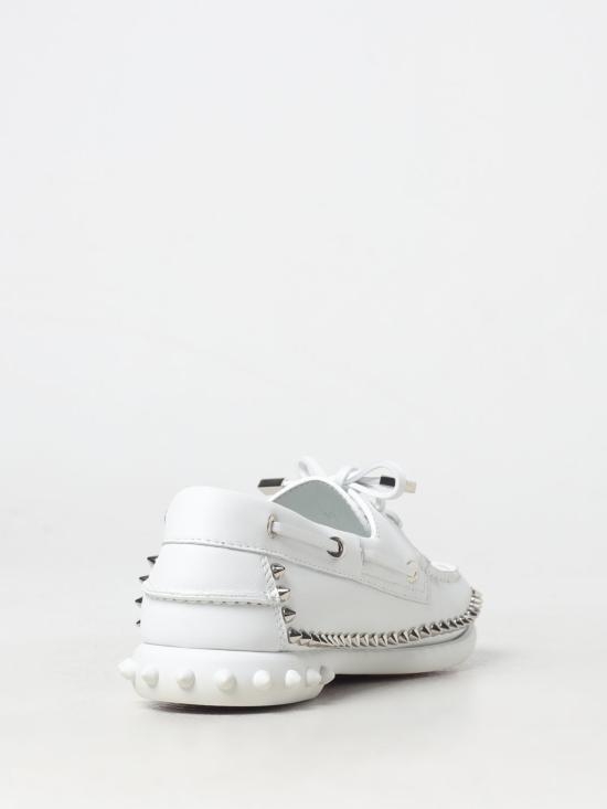 [해외배송] 24FW 크리스챤 루부탱 로퍼 3240137 CM3S White