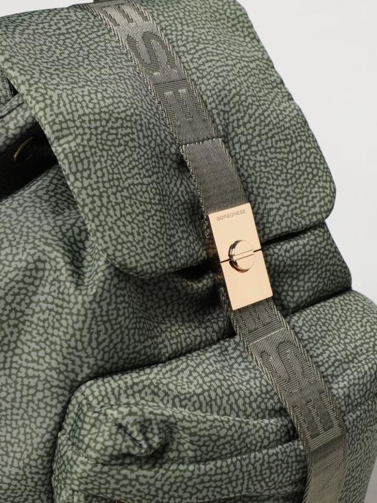 [해외배송] 24FW 보르보네제 백팩 933866 631 VERDE MILITARE Green