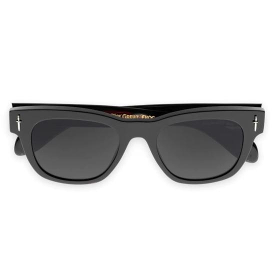 [해외배송] 24FW 커틀러앤그로스 선글라스 THE GREAT FROG SUN 003 01 53MM BLACK ACETATE SUNGLASSES