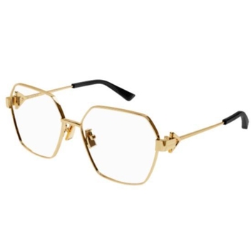 [해외배송] 23SS 보테가베네타 선글라스 BV1224O 002 GOLD GOLD TRANSPARENT