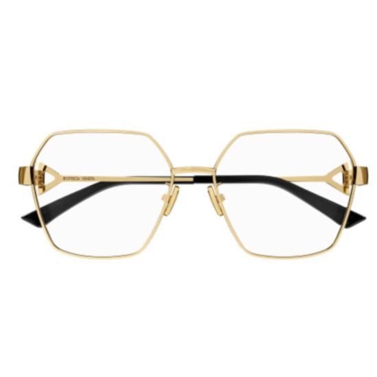 [해외배송] 23SS 보테가베네타 선글라스 BV1224O 002 GOLD GOLD TRANSPARENT