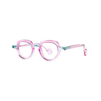 [해외배송] 24FW 테오 아이웨어 선글라스 ANDY 011 TRANSPARENT NEON GREEN TRANSPARENT SHOCKING PINK 11