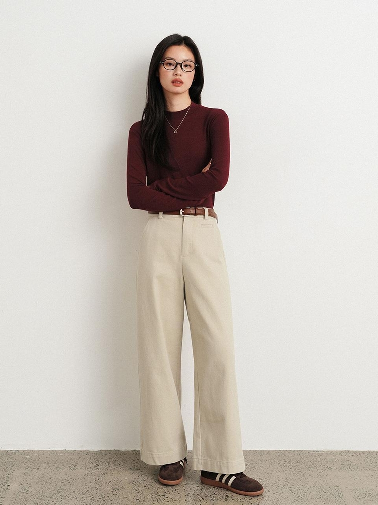 12/13 예약배송_LS_High-waist semi loose pants_3color