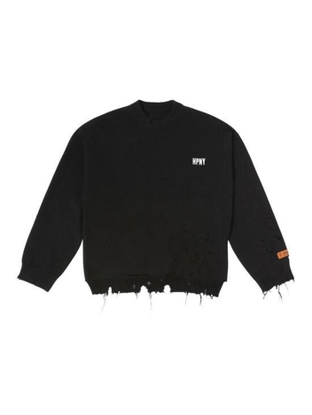 [해외배송] 23FW 헤론 프레스톤 스웨터 HMHE011F23KNI0011001 Black