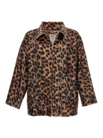 [해외배송] 24FW 더블릿 수트 자켓 24SS13BL188LEOPARD Multicolour