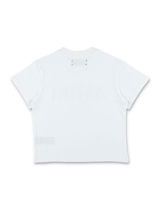 [해외배송] 25SS  키즈  아미리 폴로 셔츠 AKJYTE1013 WHITE