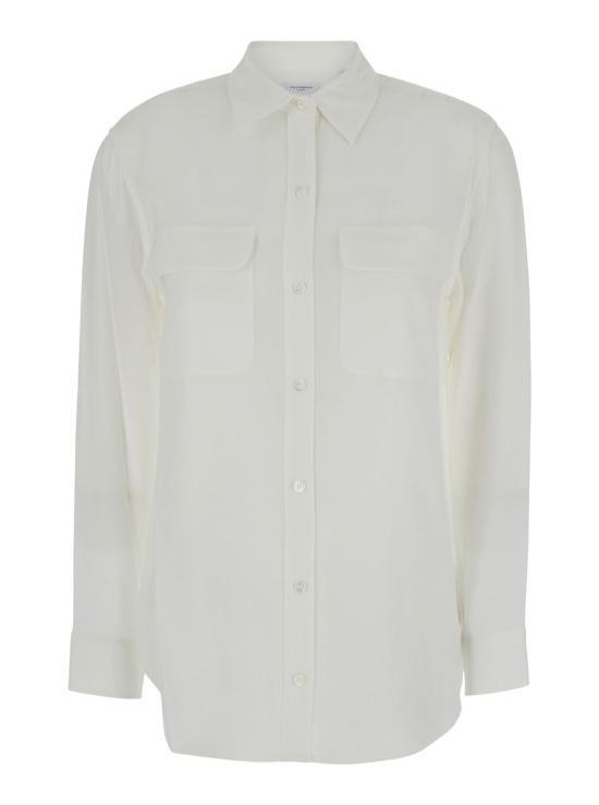 [해외배송] 24SS 이큅먼트 셔츠 Q23E035BRIGHT WHITE