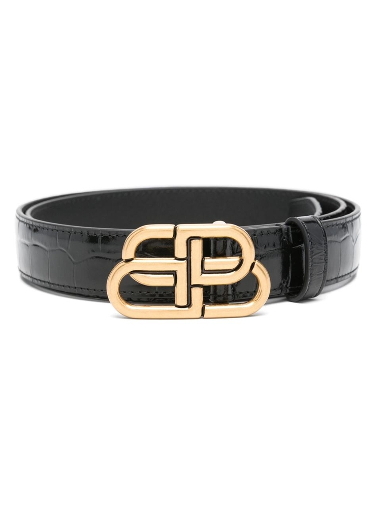 발렌시아가 FW24 Balenciaga Belts Black 5816901LR0B1000 Black