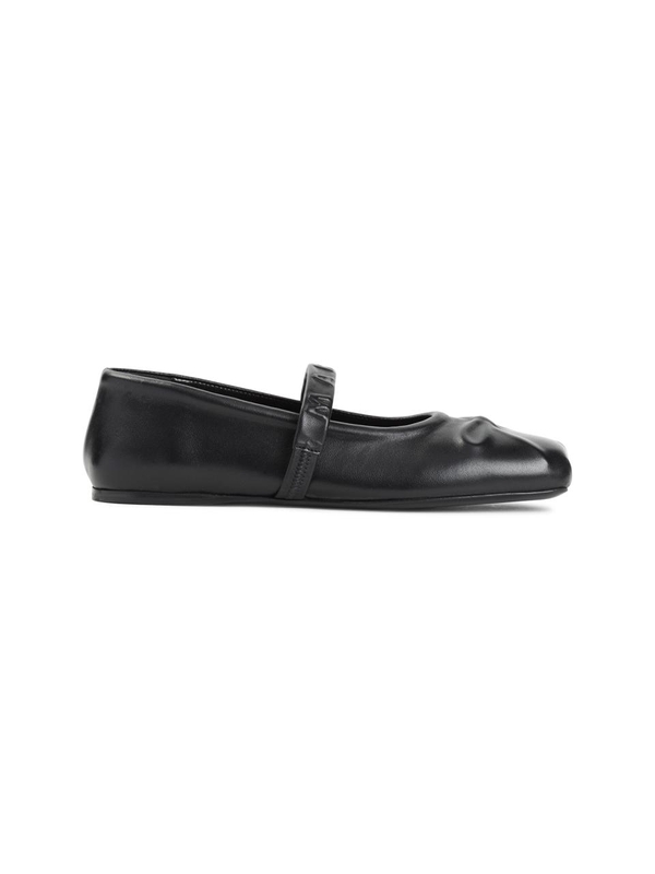 마르니 SS25 Marni Mary Jane Ballerinas MJMS007700.P3628 Black