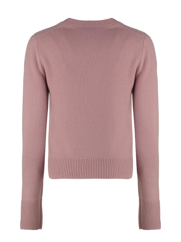 빈스 SS25 Crew-neck cashmere sweater V087179656_556DOS Pink