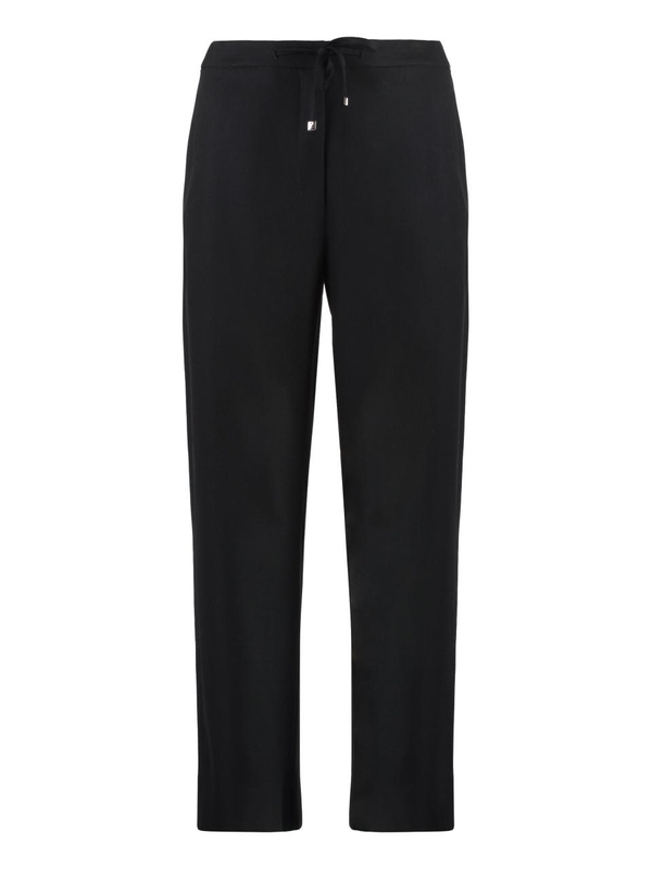 S 막스마라 FW24 Floria virgin wool trousers FLORIA2429136023600_017 black