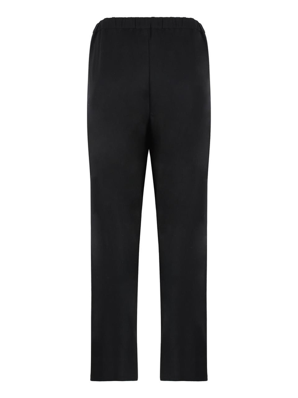 S 막스마라 FW24 Floria virgin wool trousers FLORIA2429136023600_017 black