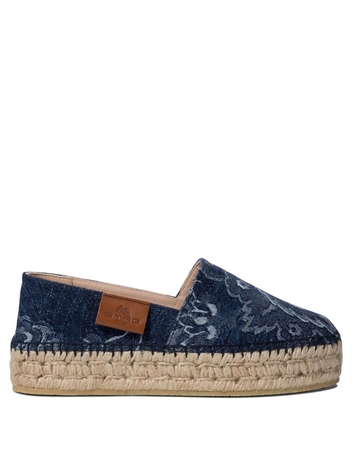 에트로 SS25 Espadrilles WS4G0002AD278S9090 Blue