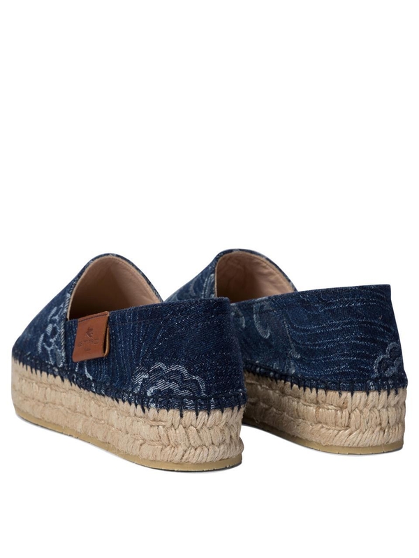 에트로 SS25 Espadrilles WS4G0002AD278S9090 Blue