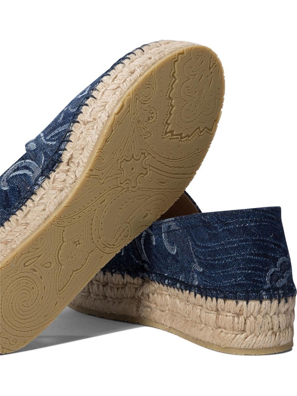 에트로 SS25 Espadrilles WS4G0002AD278S9090 Blue