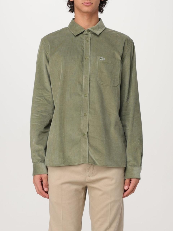 라코스테 FW24 Lacoste Mens Shirt CH3346 BMY Green