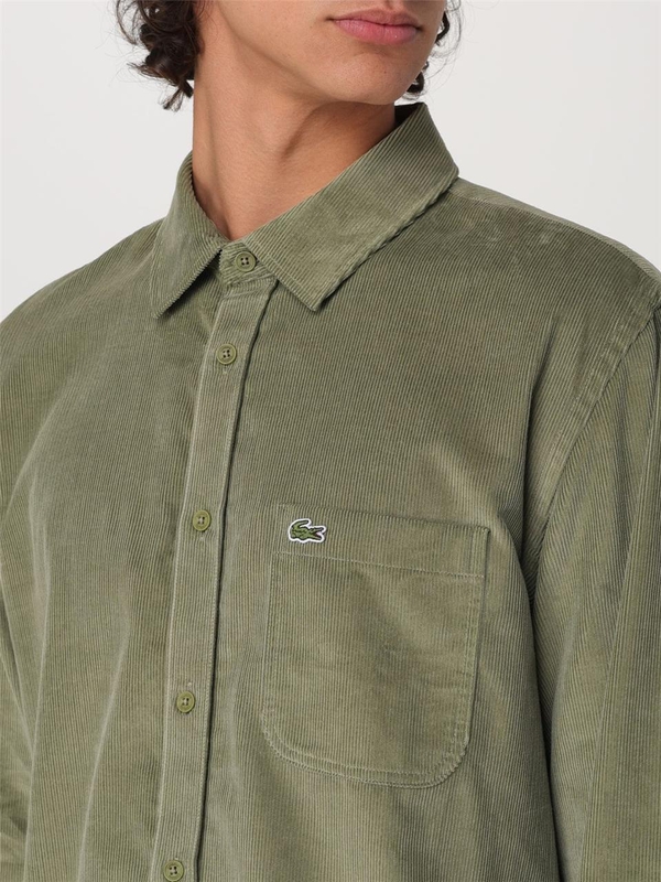 라코스테 FW24 Lacoste Mens Shirt CH3346 BMY Green