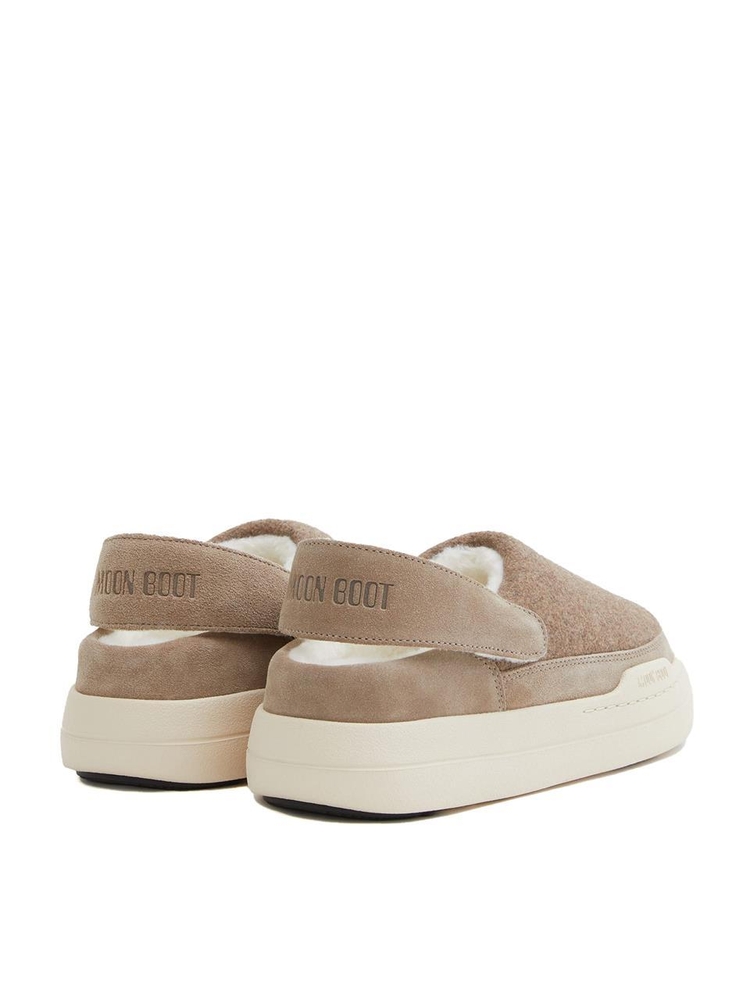 문 부츠 FW24 MB Park Clog Felt Beige Melange 80D2470090L017 Toni Neutri