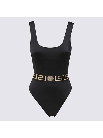 베르사체 SS25 Versace Sea clothing Black 10032041A111191B000 Black