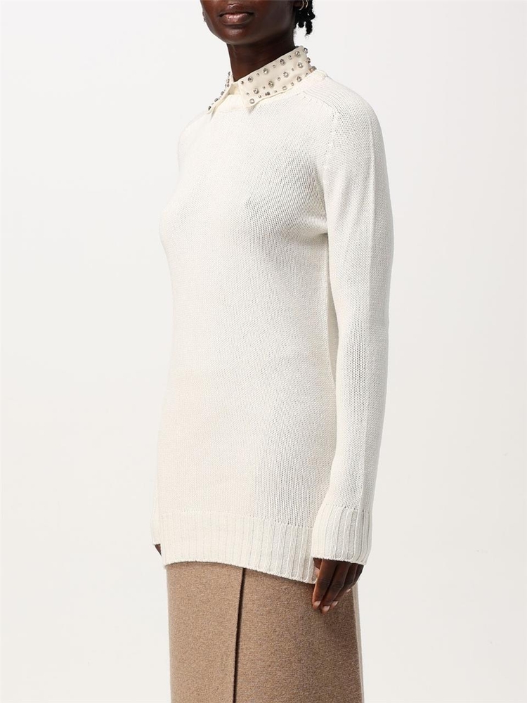 파비아나필리피 FW24 Womens shirt fabiana filippi MAD224F500L036 25 Natural