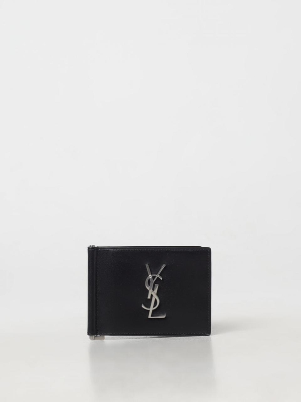 생로랑 FW24 Saint Laurent Mens Wallet 4856300SX0E 1000 Black