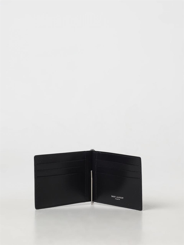 생로랑 FW24 Saint Laurent Mens Wallet 4856300SX0E 1000 Black