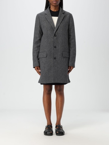 아페쎄 FW24 APC Wool Blend Coat WOARAH01304 LAD Anthracite