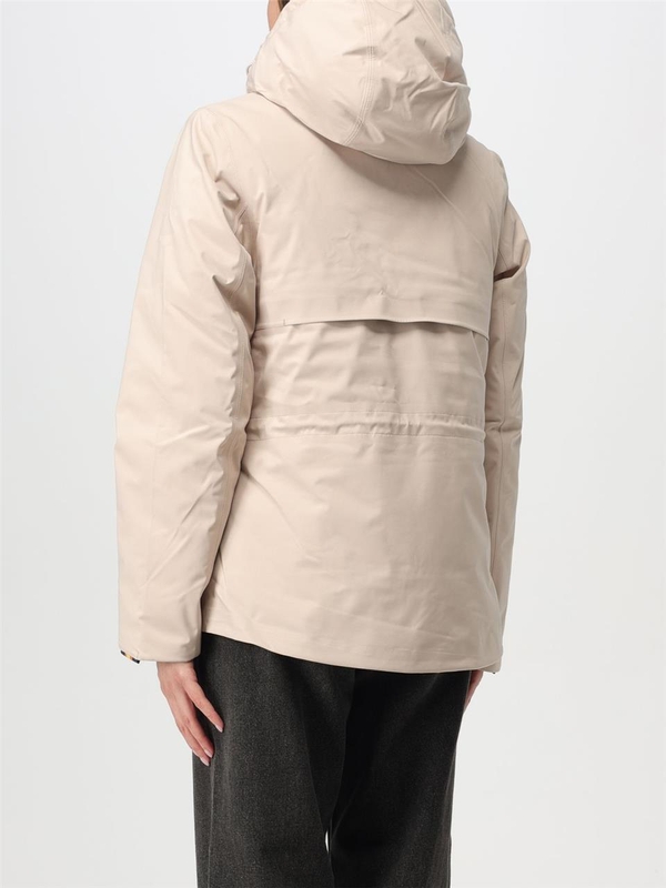 까웨 FW24 Giubbotto K-Way in nylon K5136EW AR8 Beige